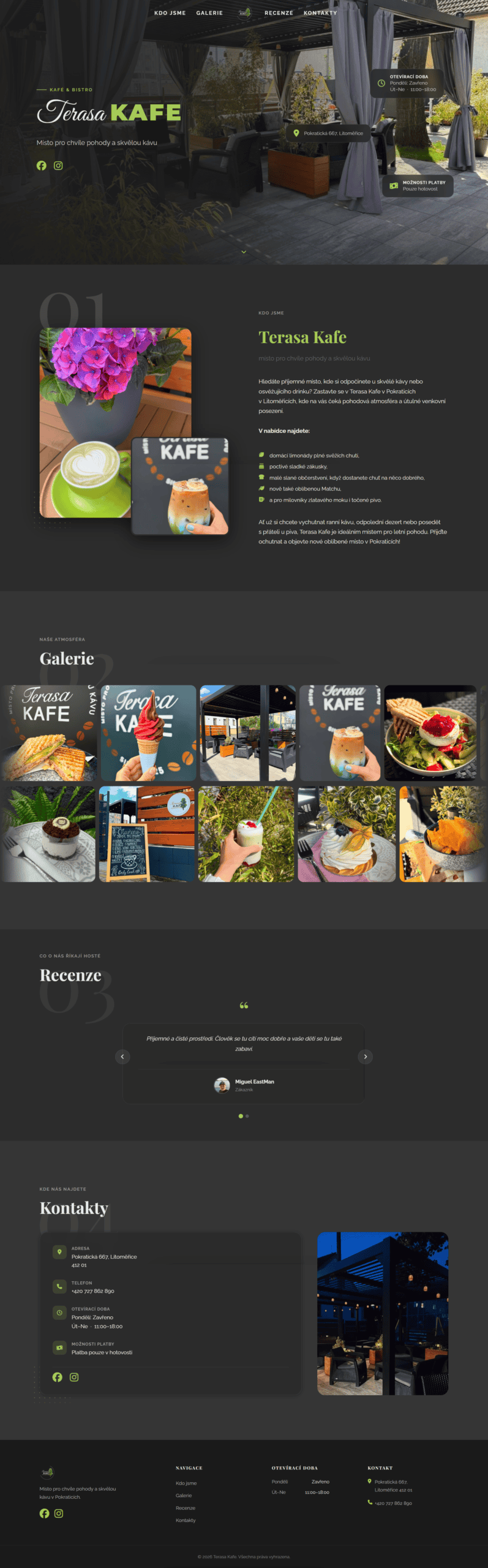 Terasa kafe
